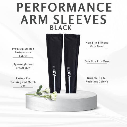 HER FIFTEEN Performance Arm Sleeves Black