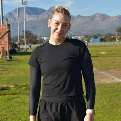 HER FIFTEEN Performance Arm Sleeves Black