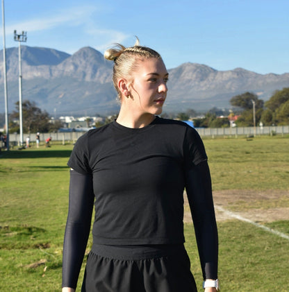 HER FIFTEEN Performance Arm Sleeves Black
